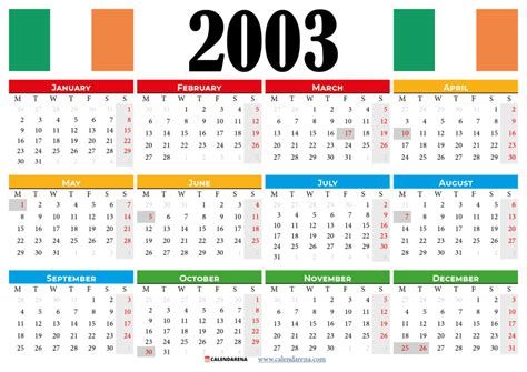Irish Calendar 2023 Printable Word Searches