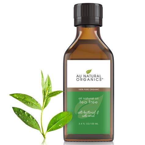 Tea Tree Oil 34oz 100ml Au Natural Organics