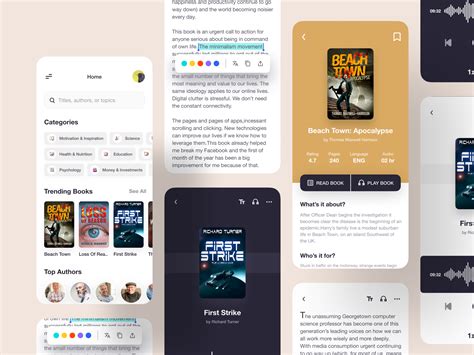 E Book Mobile App Uxui By Nasim ⛹🏻‍♂️ On Dribbble