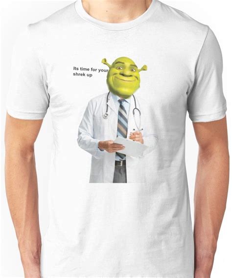 Shrek Check Up Meme Essential T Shirt By Queendany Funny Outfits