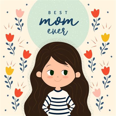 Best Mom Ever Background 1012997 Vector Art at Vecteezy