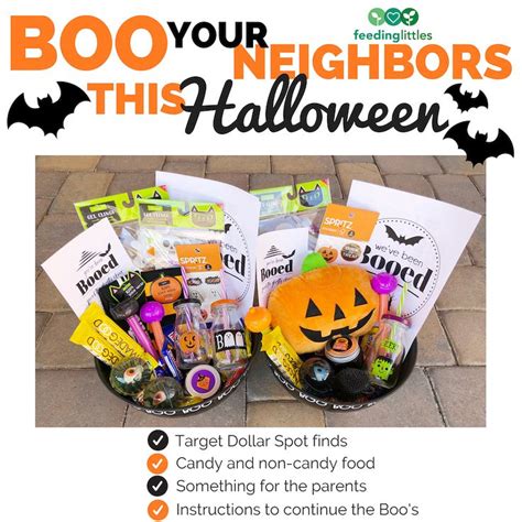 Boo Your Neighbors This Halloween Create A Halloween Themed T And