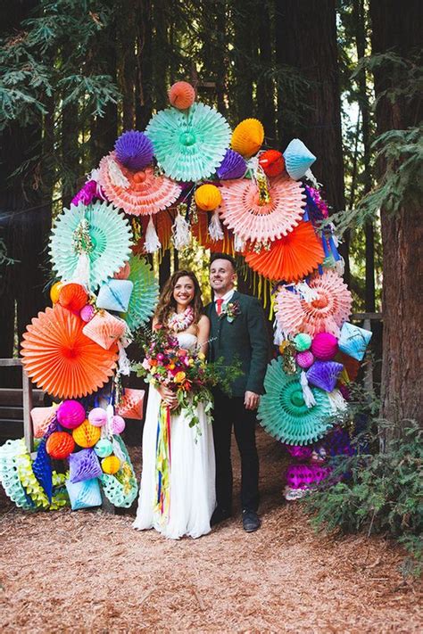 49 Hanging Paper Pompoms Decor Ideas For Your Wedding Weddingomania