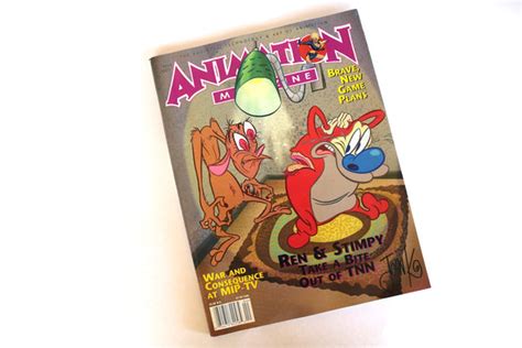 Animation Magazine Issue April 03 John K Store