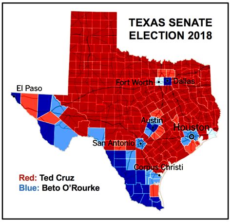 What Really Happened In Texas Fivethirtyeight Beto For Texas Map