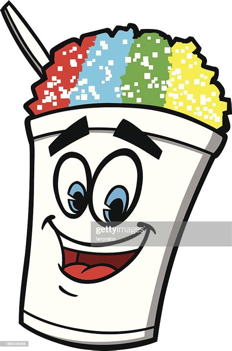 Shaved Ice Cartoon High Res Vector Graphic Getty Images