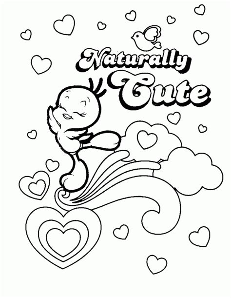 Gangster Tweety Coloring Pages Coloring Pages