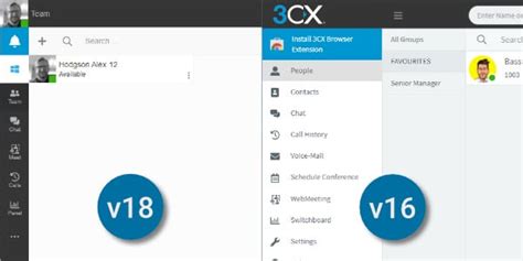 3cx Web Client New Features And Changes In V18 One2call