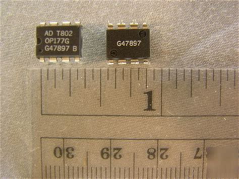 1x op177gz ultraprecision operational amplifier op177. 15 analog OP177 ultraprecision op amp ic's