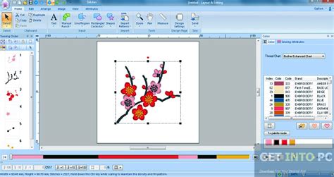 Drawings 8 pro is a free embroidery software tool which is used for graphics designing, embroidery, screen printing, crafting, fabric painting and stencil works. PE Design 6 Embroidery Software Free Download