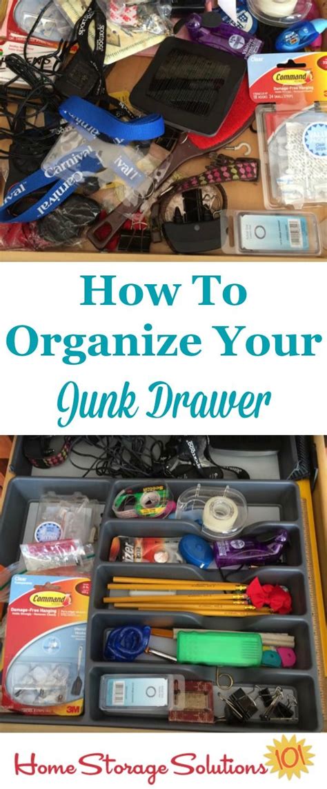 How To Organize Junk Drawer Ideas And Solutions Junk Drawer Organizing