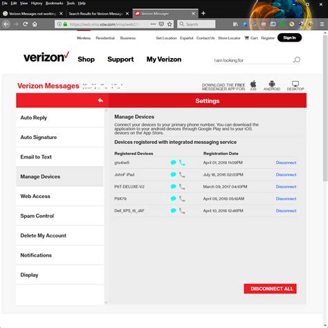 After receiving numerous reports from multiple users, we decided to have a look at the situation and compiled a couple of solutions after experimenting. Message plus not working on Computer - Verizon Community