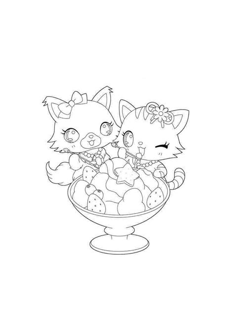 Anime Animals Coloring Coloring Pages