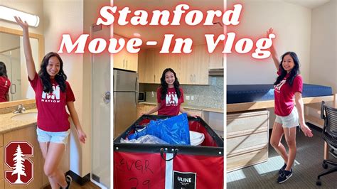 Stanford Move In Vlog Sophomore Year 2022 Youtube