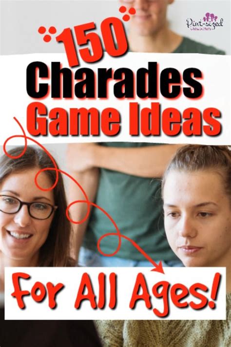 150 Charades Ideas That Are Super Fun Charades For Kids Charades