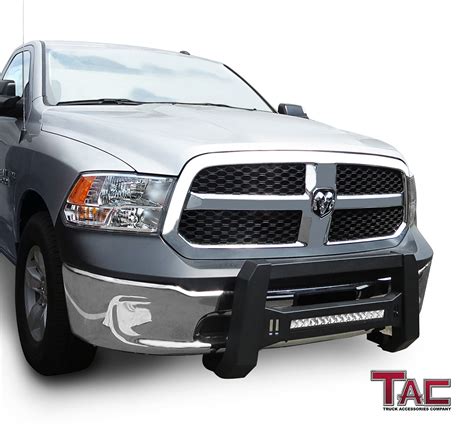 Tac Modular Bull Bar With Led Compatible With 2009 2018 Dodge Ram 1500