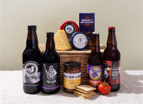 Buy A Beer And Cheese Lovers Hamper The Welsh Cheese Company