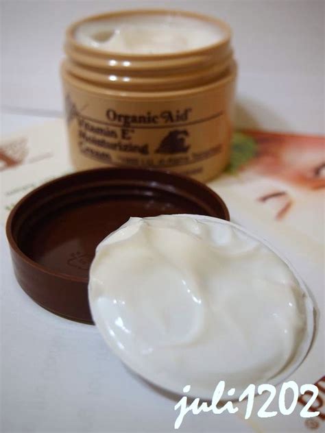 Vitamin e promote a healthy skin,radiant complexion. Review : Organic Aid Vitamin E Moisturizing Cream ~ Just JuLi