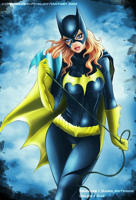 Batgirl Color By Dazgrapcho On Deviantart