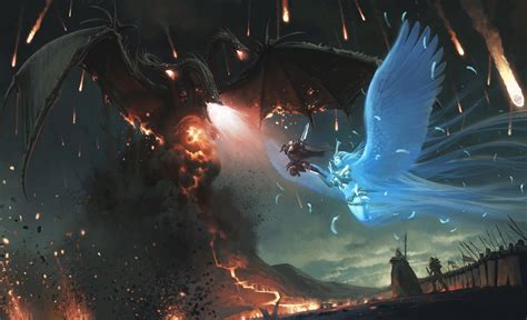 Tapeta na monitor Fantasy bitva kouř Sci fi Fantasy bitva