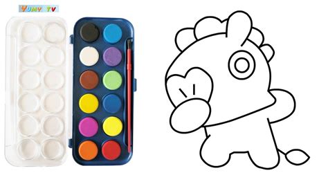 Download abgdhwz: Coloring Bt21