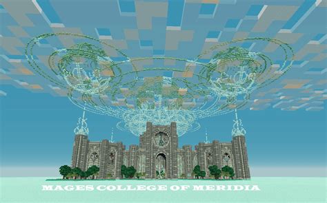 Once you buy the spell, if you are roughly level 3 or 4, you cast the spell at the seal on the floor. Mages College of Meridia Minecraft Map