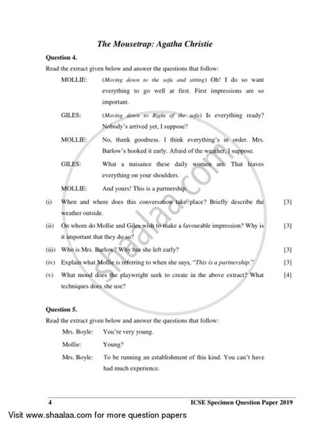 01:35 we've made this film to explain how students can improve their writing responses to question 5 on aqa gcse english language paper 2. English 2 (Literature in English) 2018-2019 ICSE Class 10 ...