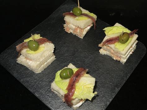 La Cuchara En La Maleta CanapÉs De AtÚn Y Anchoas