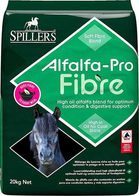 Spillers Alfalfa Pro Fibre Horse Feed 20kg Ideal Horse Feed Paired