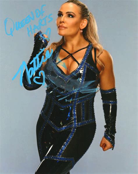 Natalya Signed Wwe Wrestling Photo