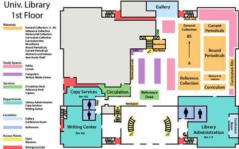 Floor Maps & Directions - Maps & Directions - LibGuides at Regent University