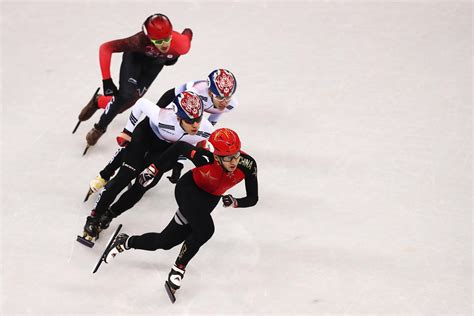 Pyeongchang 2018short Track Speed Skatingmens 500m Photos Best