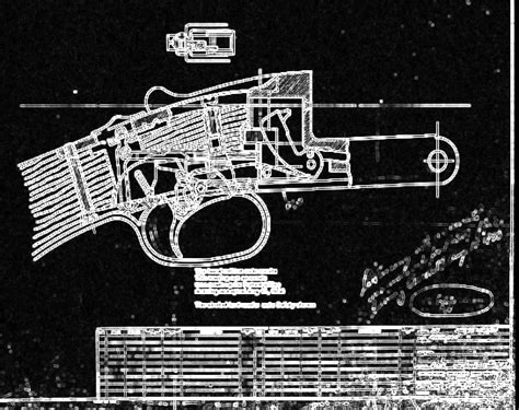 Winchester Model 21 Shotgun Blueprints Defcad