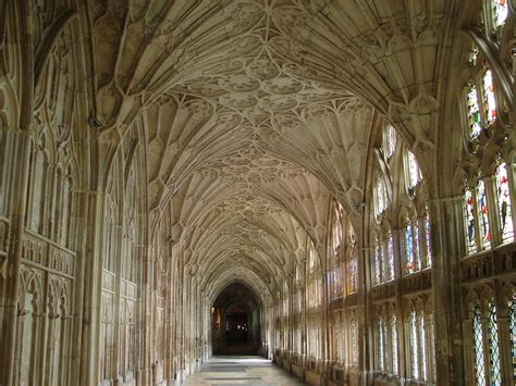 Gloucester Cathedral Cloister The Fan Vaulting Was Built F Flickr