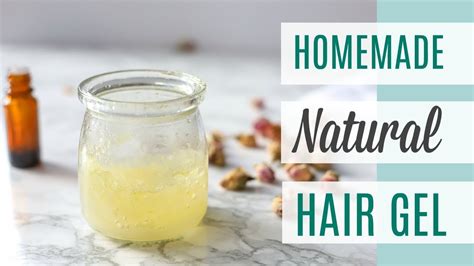 Homemade Natural Hair Gel Youtube