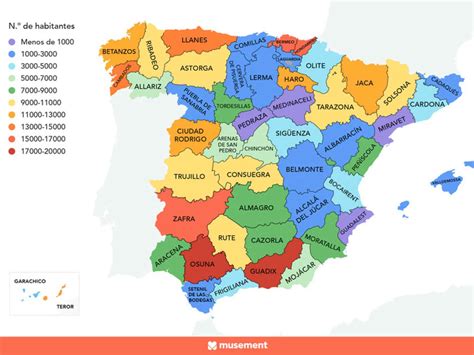 El Mapa De Los 50 Pueblos Que No Te Puedes Perder De Cada Provincia En