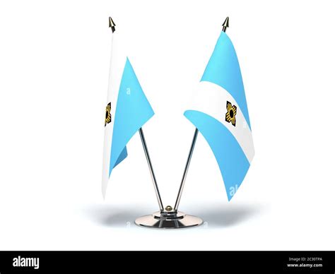 Wisconsin Madison Flag Flags Isolated With Clipping Path Stock Photo