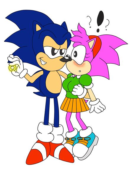 Sonic And Amy Want To Marry Me Amy By Classicsonicsatam On Deviantart