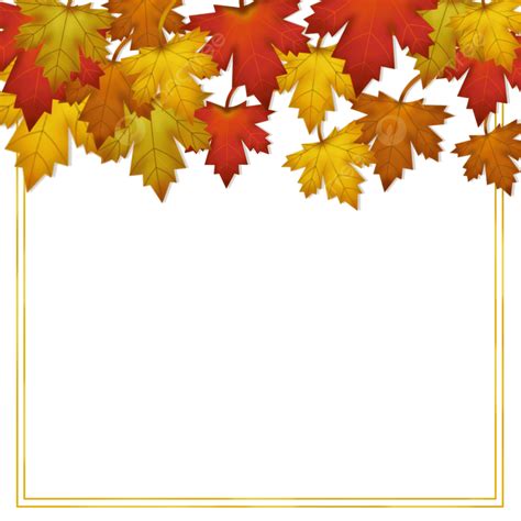 Autumn Frame With Colorful Maple Leaves Autumn Autumn Leaves Autumn