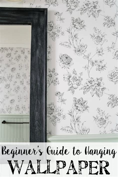 Beginners Guide To Hanging Wallpaper How To Hang Wallpaper How To