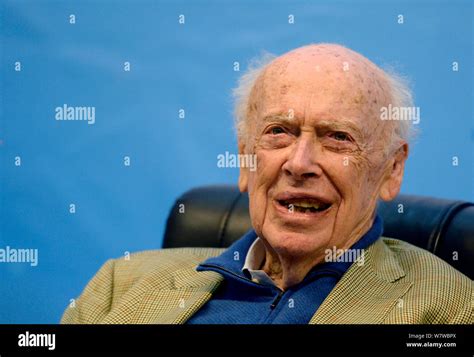 American Molecular Biologist James Watson One Of The Co Discoverers Of