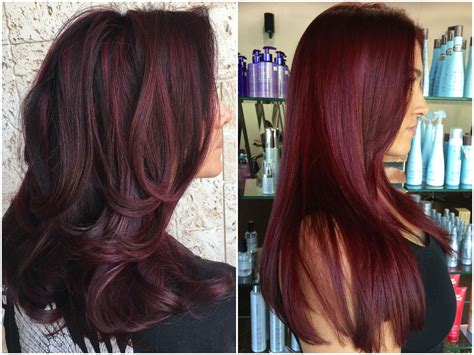 60 Burgundy Hair Color Ideas Maroon Deep Purple Plum
