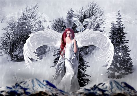 Snow Angel Is Born By Annemaria48 On Deviantart