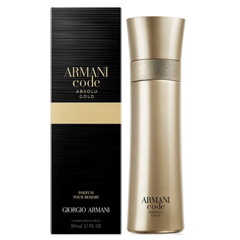 Armani Code Absolu Gold By Giorgio Armani 110ml Parfum Perfume Nz