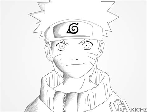 Naruto Drawed Ps By Kiichaa On Deviantart