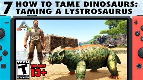 How To Tame Dinosaurs On Switch Taming A Lystrosaurus The Ark
