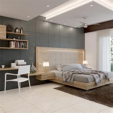 Ceiling fan with lighting, led fan ceiling fan, 36 w, ceiling lighting, dimmable with remote control, 3 files, adjustable wind speed, modern bedroom (22 inches) (black) 3.9 out of 5 stars 125 $179.99 $ 179. Best False Ceiling Designs For Your Bedroom | Design Cafe