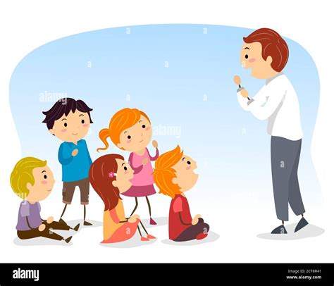 Kids Listen To Teacher Hi Res Stock Photography And Images Alamy