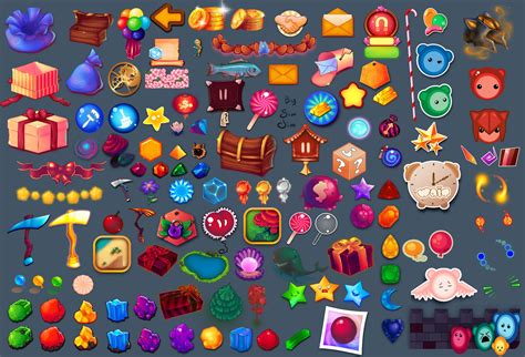 Game Items List 1 By Simjim91 On Deviantart Game Icon Design Game