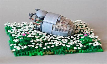 Lego Moc B29 Airplane Wreck Superfortress Aircraft